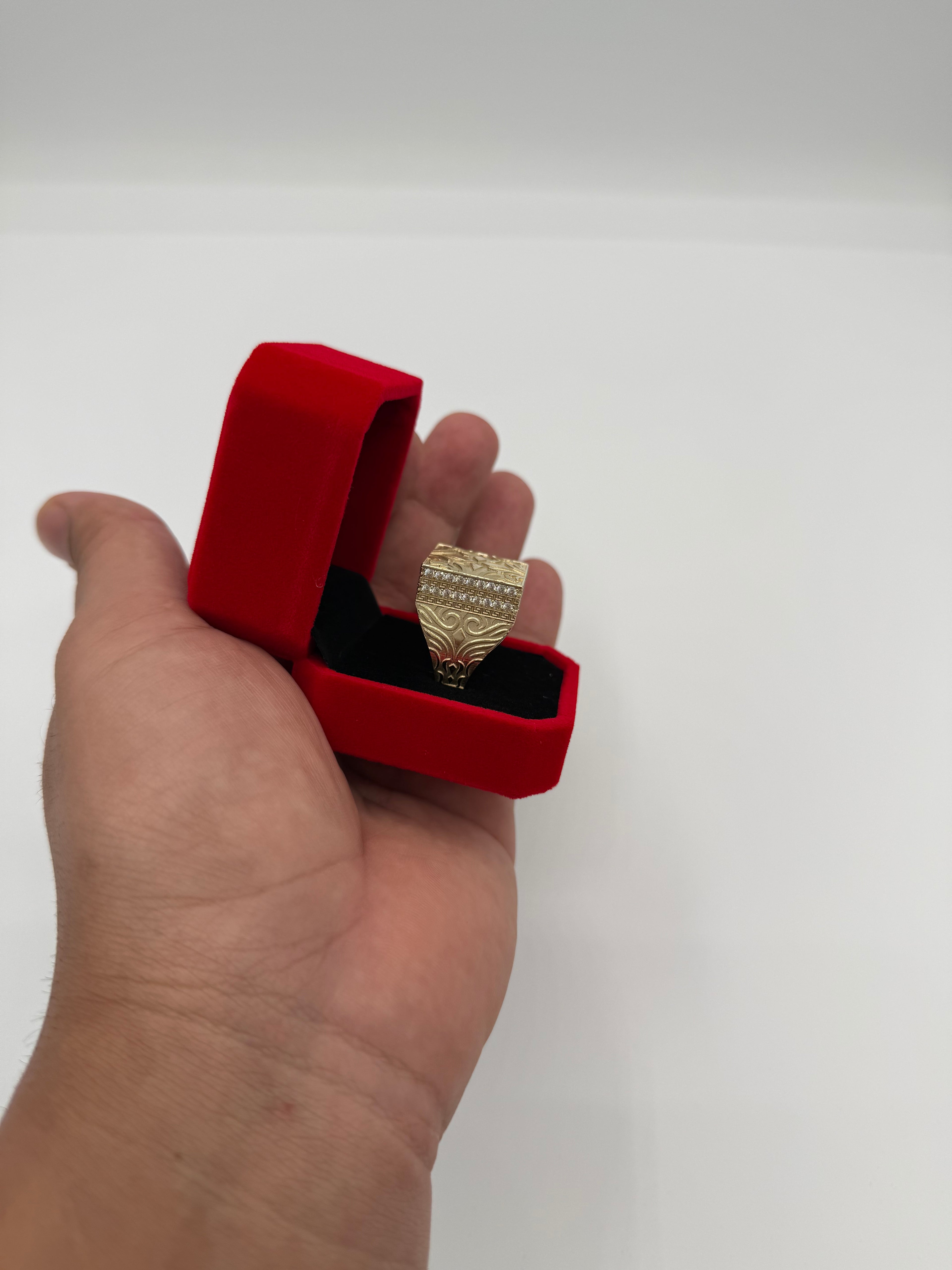 Anillo de hombre 10k