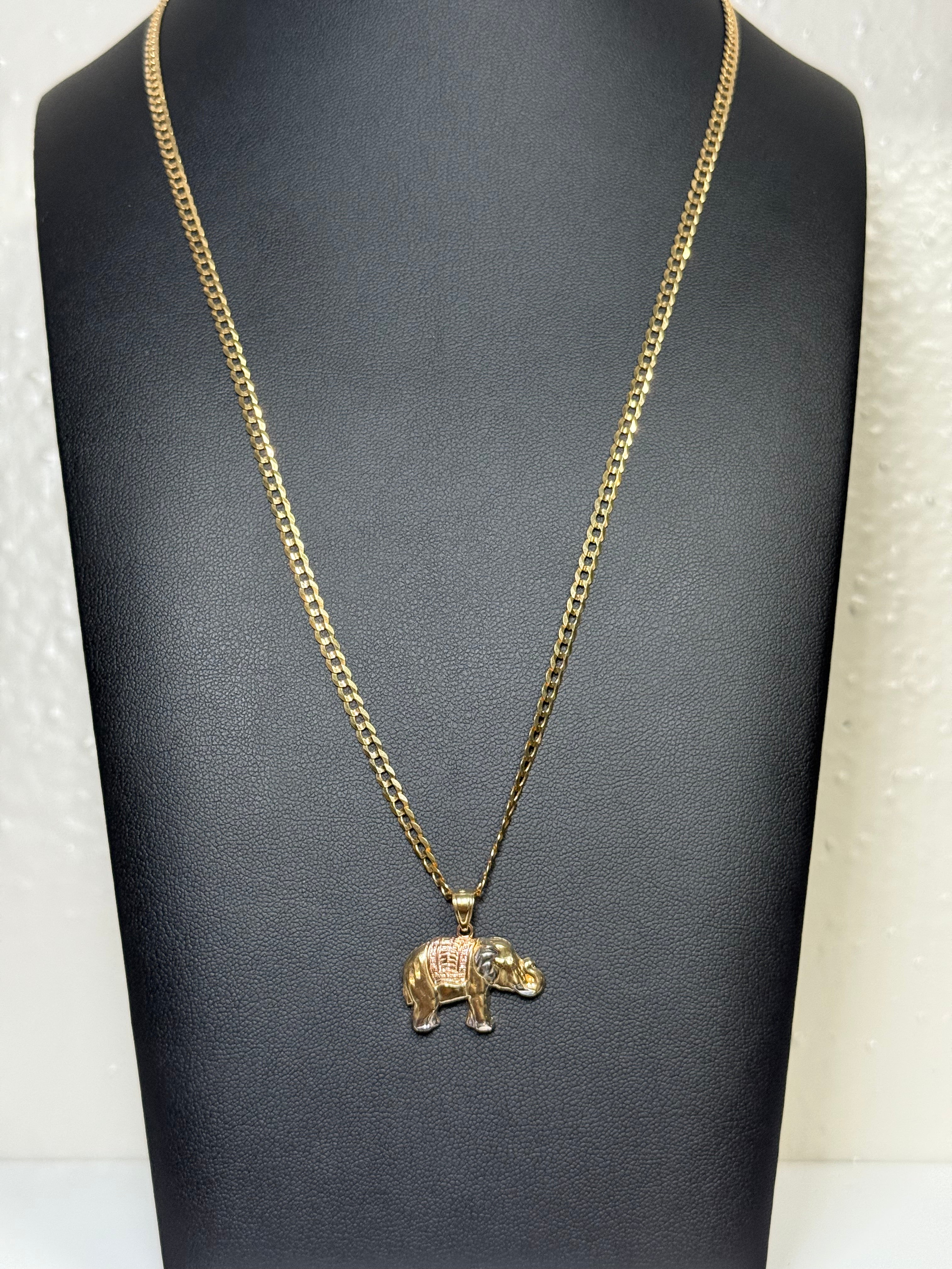 Cadena de eslabón corte brillo