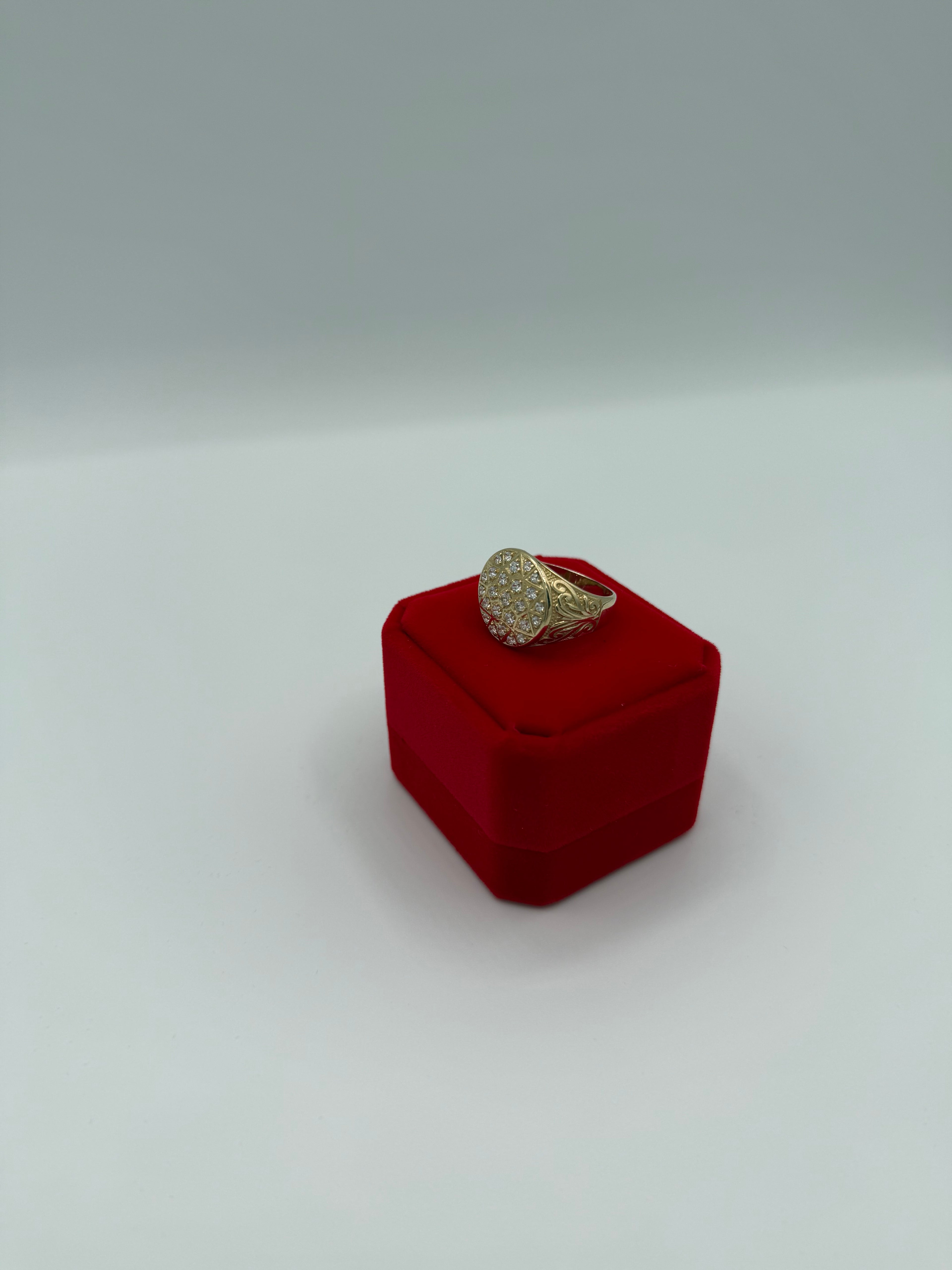 Anillo de hombre oro 10k