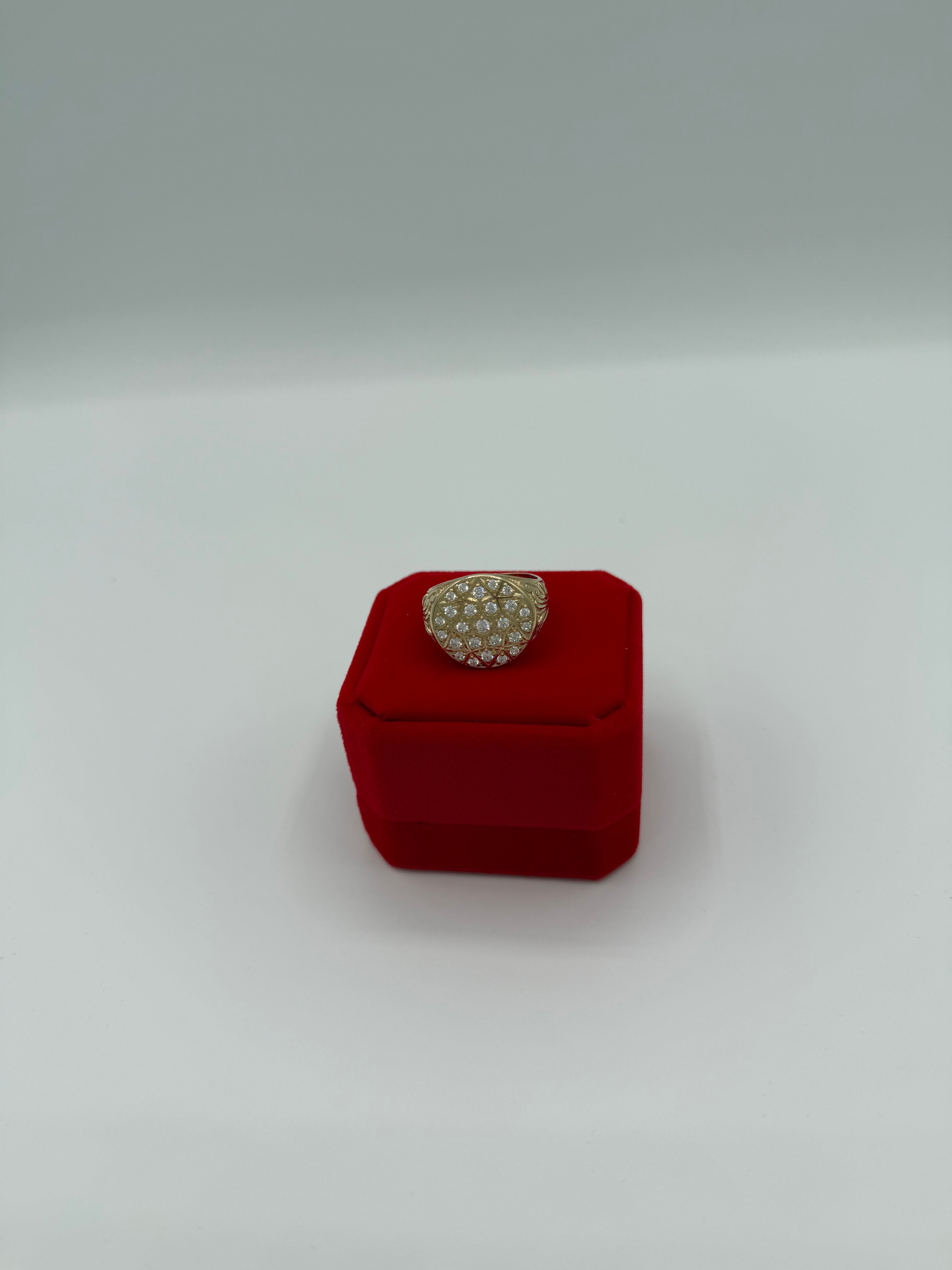 Anillo de hombre oro 10k