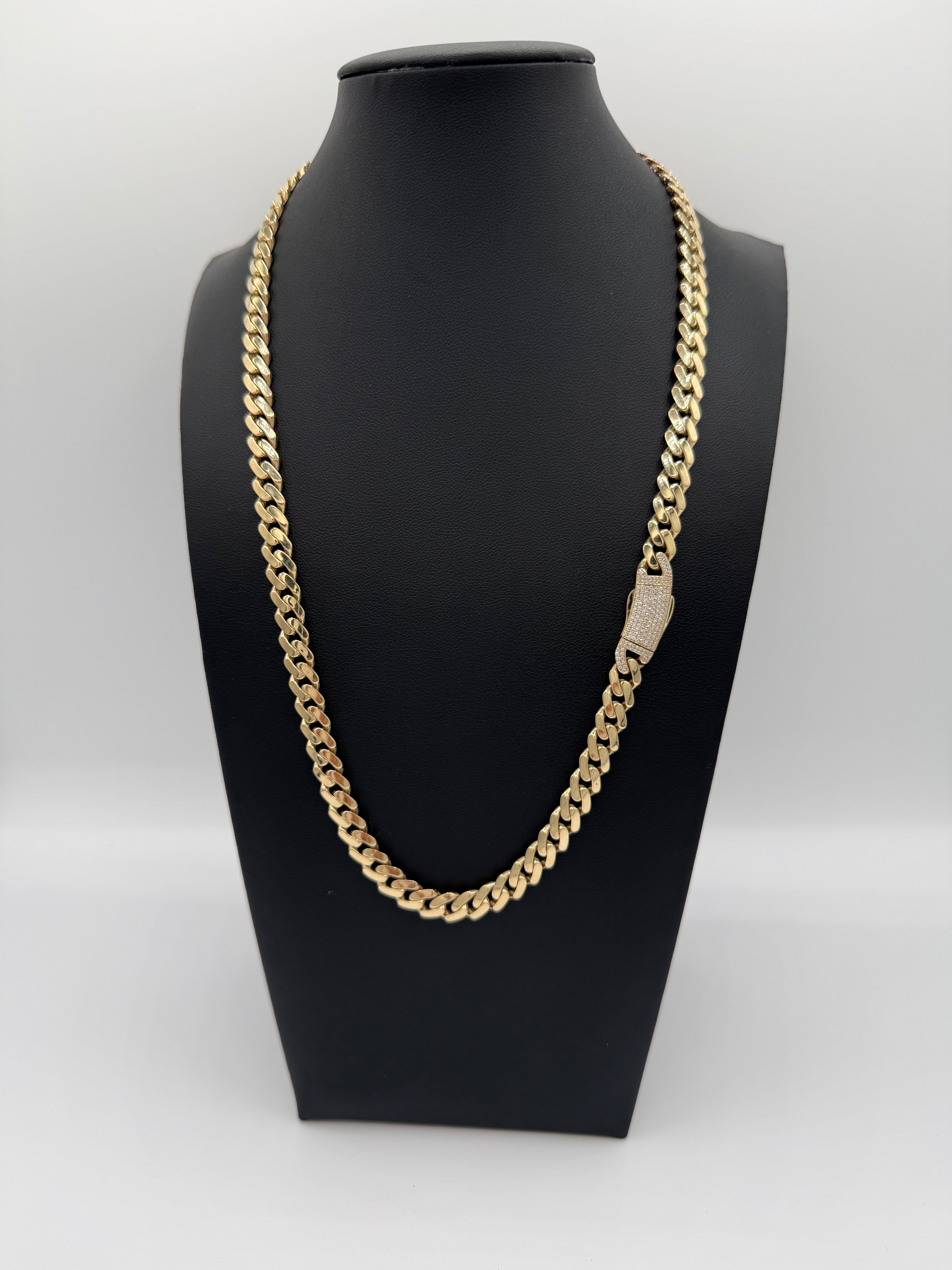 Cadena Mónaco oro 10k