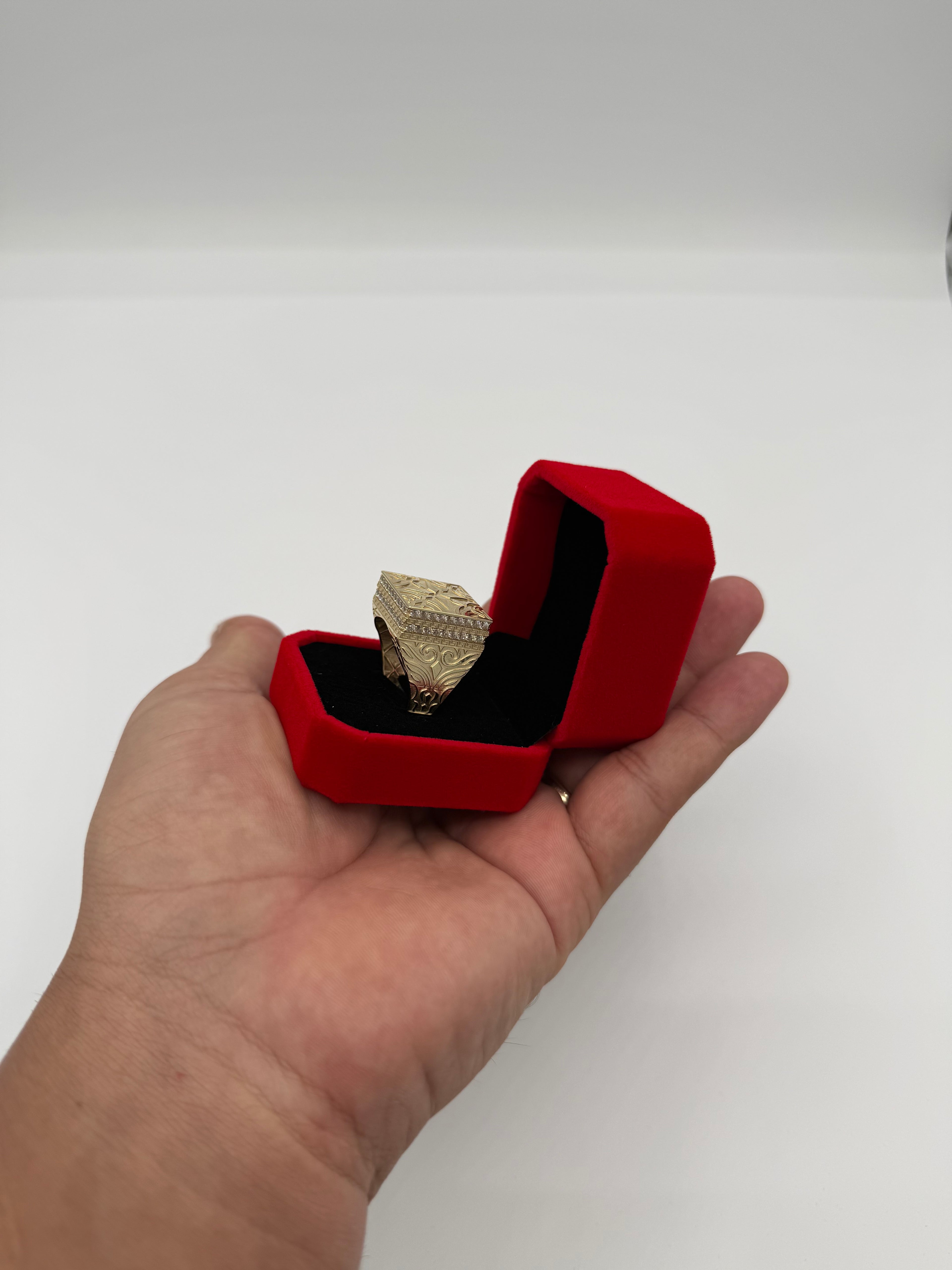 Anillo de hombre 10k