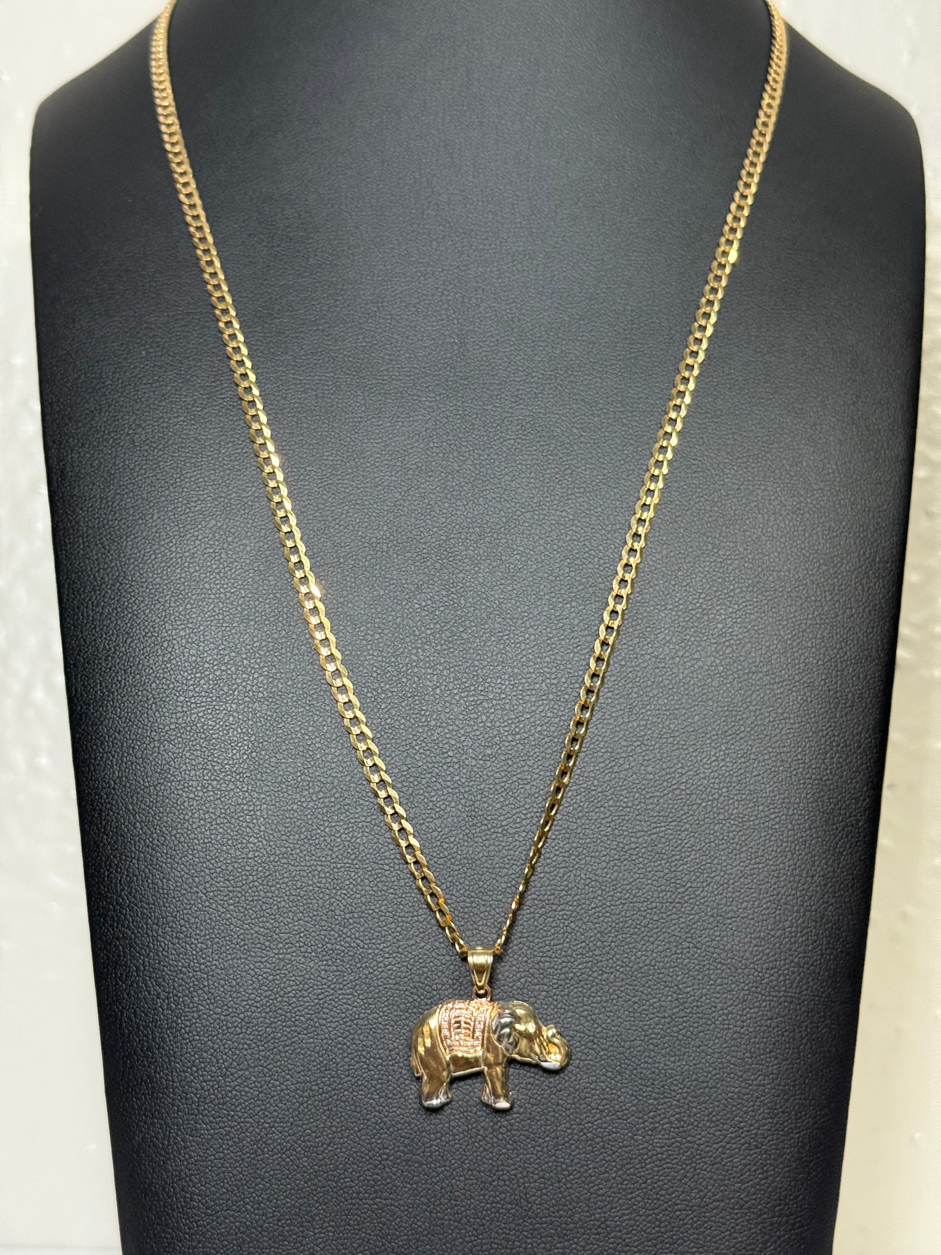 Cadena de eslabón corte brillo