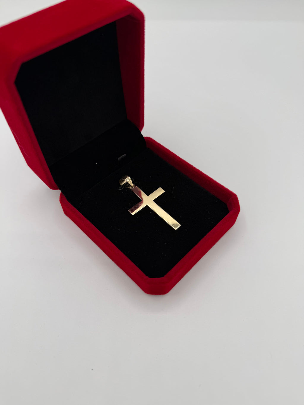 Colgante de cruz 10k